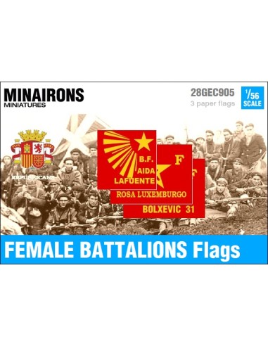 1/56 Banderas de batallones femeninos