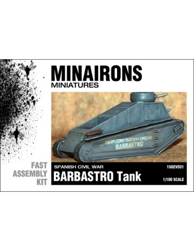 1/100 Barbastro Tank - Boxed kit