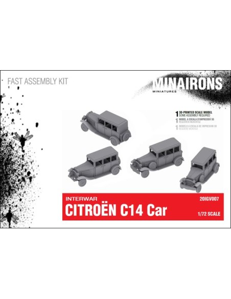 1/72 Automòbil Citroën C14 - Capsa d'1