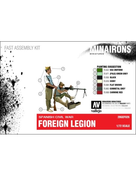 20mm Foreign Legion