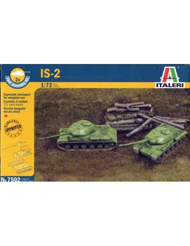 1/72 IS-2 - Caja de 2