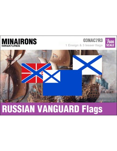 1/600 Russian Vanguard Fleet flags