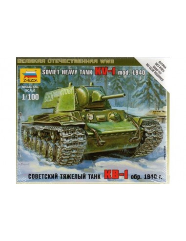 Tanc pesant KV-1 1940 - escala 1/100