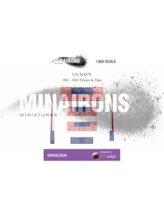 1/600 US Navy 1861 flags 2