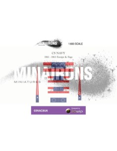 1/600 CS Navy 1861 flags 2