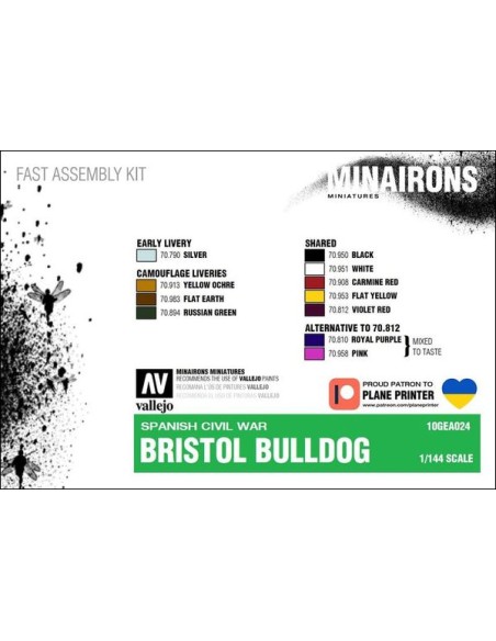 1/144 Bristol Bulldog 1/144 Bristol Bulldog