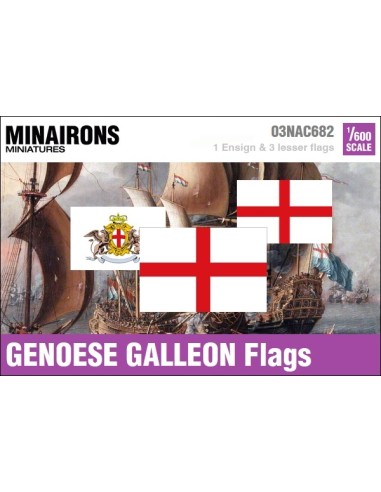 1/600 Pabellón de galeón genovés