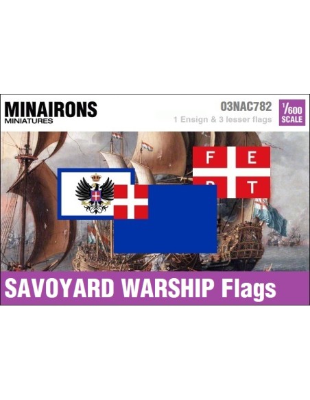 1/600 Savoyard Warship flags
