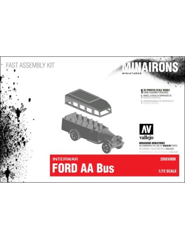 1/72 Autobús Ford AA - Capsa d'1 1/72 Autobús Ford AA - Capsa d'1