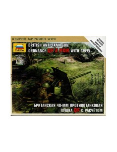 1/100 Anticarro británico QF 2pdr