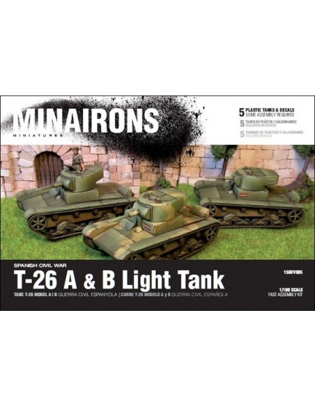 T-26 models A i B - escala 1/100